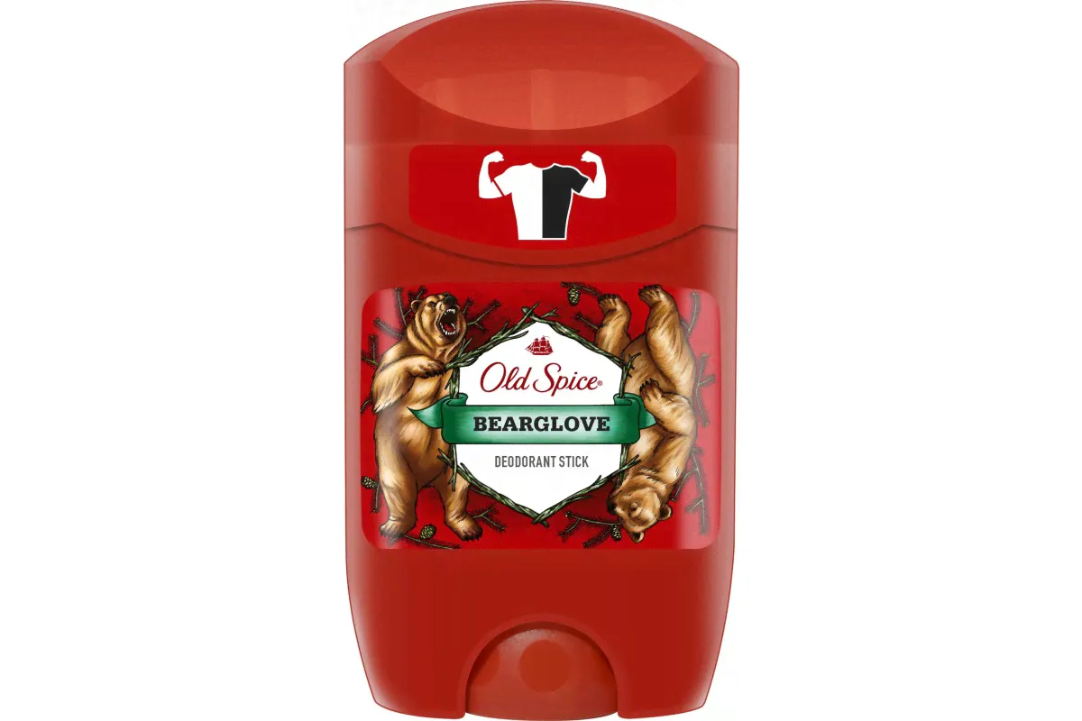 Дезодорант-стик для мужчин Old Spice Bearglove 50 г (4015600862640)-0