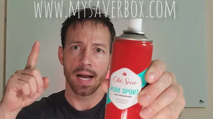 Old Spice Pure Sport High Endurance Antiperspirant Deodorant Convenient Spray Reduce Wetness Review