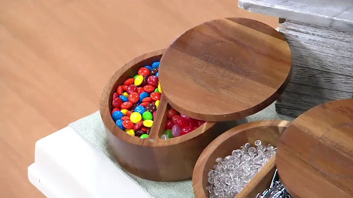 In the Kitchen with David Acacia Wood Salt Box on QVC