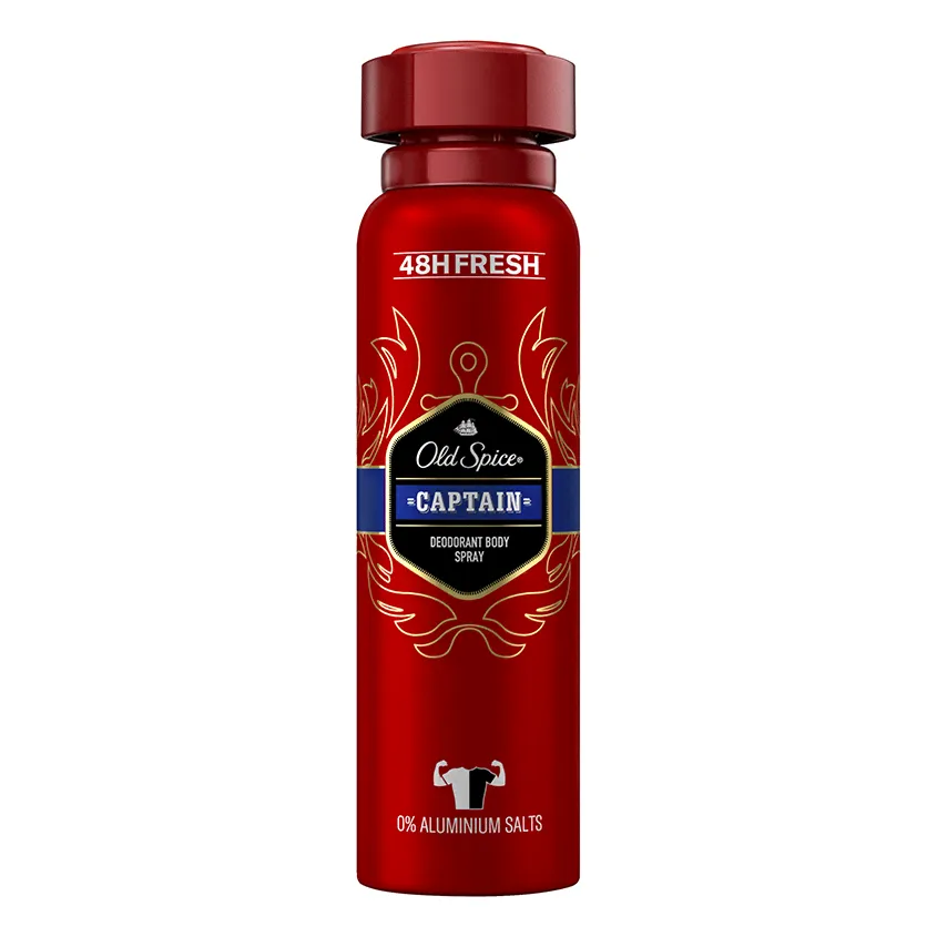 Део-спрей муж. `OLD SPICE` CAPTAIN 150 мл-0