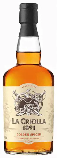 РОМ LA CRIOLLA GOLDEN SPICE 700 мл-0