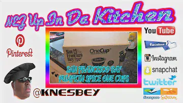 NUIDK 9 SAN FRANCISCO BAY PUMPKIN SPICE GOURMET COFFEE K CUP COMPATIBLE ONE CUPS