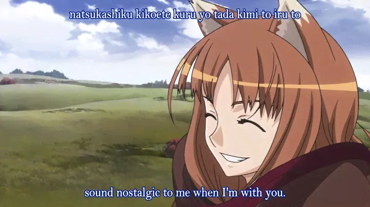 Spice and Wolf OP 1 [HD] (English Subtitles) (Creditless)