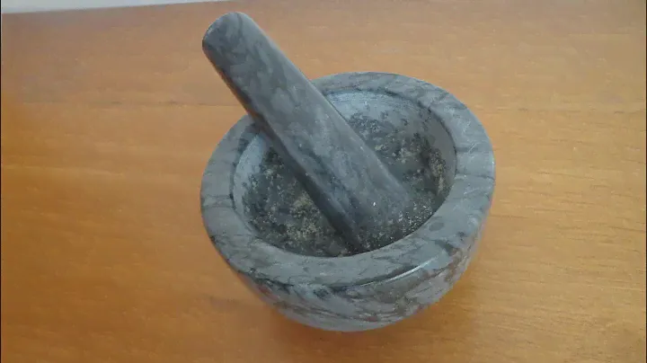 Spice & Soul Granite Mortar and Pestle