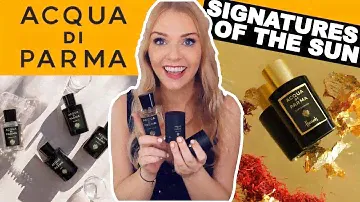 ACQUA DI PARMA SIGNATURES OF THE SUN FRAGRANCE RANGE REVIEW | Soki London