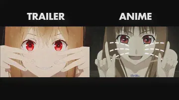 SPICE AND WOLF (2024) trailer comparison to EP 1 & 2