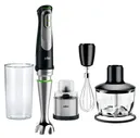 Погружной блендер Braun MQ 9038X Spice+, черный