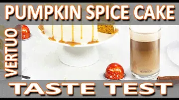 Nespresso Pumpkin Spice Cake Vertuo 2020 - Taste Test