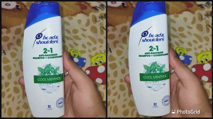 HEAD AND SHOULDERS 2 IN 1 ANTI DANDRUFF SHAMPOO+CONDITIONER COOL MENTHOL REVIEW IN TAMIL