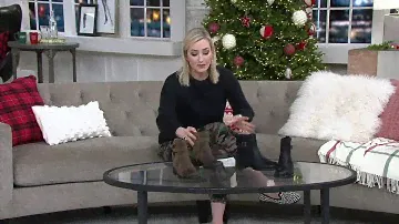 Clarks Collection Leather Ankle Boots - Orinoco Bend on QVC