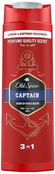 2in1 Duschgel & Shampoo "Captain" - Old Spice Captain Shower Gel 400 ml-1