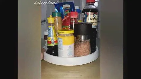 Mama J Rotating Tray Spice Rack Organizer