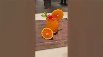 This drink is spicy & sweet