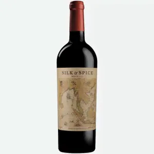 Вино Silk and Spice красное полусухое 0,75 л