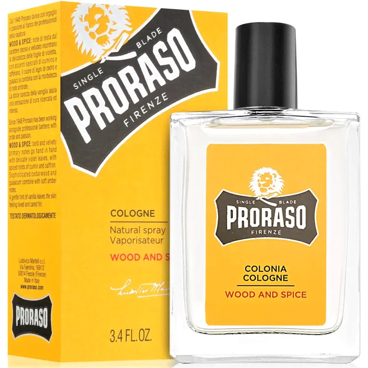 PRORASO Одеколон Wood and Spice