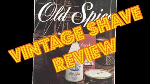 Vintage Old Spice Soap and Aftershave