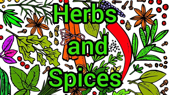 HERBS AND SPICES NAMES AND PICTURES IN ENGLISH | ТРАВЫ И СПЕЦИИ НА АНГЛИЙСКОМ ЯЗЫКЕ