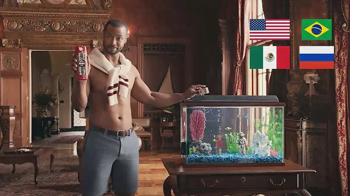Old Spice "Tank" in 4 different languages