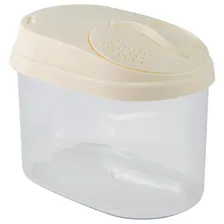 Контейнер для сыпучих продуктов Sugar&Spice 15,5 х 9 х 12 см, 0,8 л, бежевый