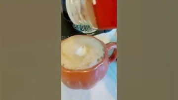 Nespresso Pumpkin Spiced Cake Latte with Almond Milk