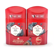 Old Spice дезодорант-антиперспирант стик Rock, 2 шт., 50 мл