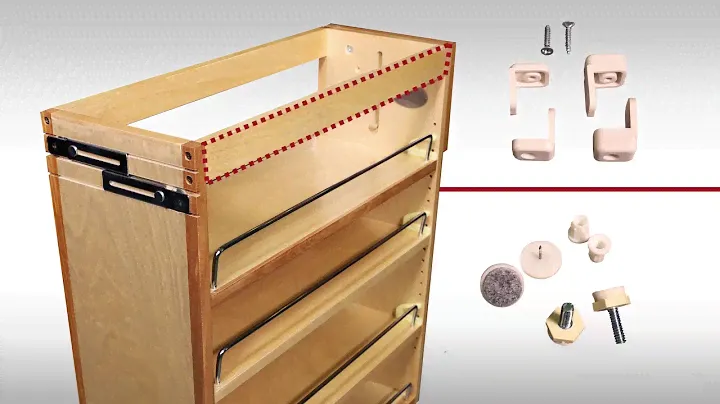 Rev-A-Shelf 448 Series Soft Close Base Organizer Installation