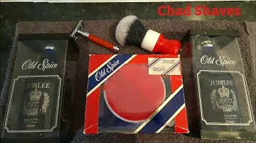 Vintage Sunday Shave !! Shulton Old Spice,  Edwin Jagger DE81, Yaqi Feri ⚫️⚪️🔴