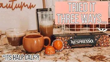 Nespresso Pumpkin Spice Cake Taste Test | Worth The Hype?!