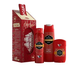 Набор Old Spice Roamer (дезодорант спрей 150мл+дезодорант стик 50мл+гельля душа 250мл+поясная сумка)