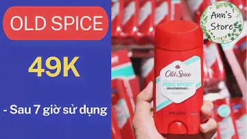Reivew lăn khử mùi Old Spice