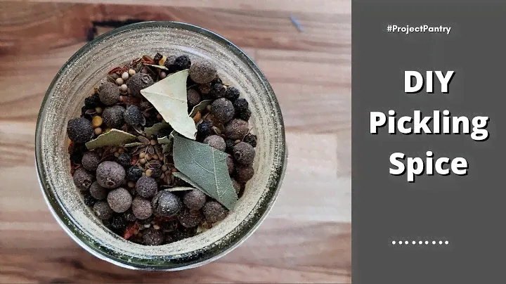 DIY Pickling Spice