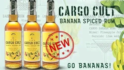 Cargo Cult Banana Spiced Rum