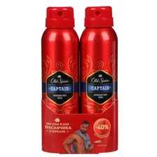 Аэрозольный дезодорант Old Spice Captain, 2 шт. по 150 мл