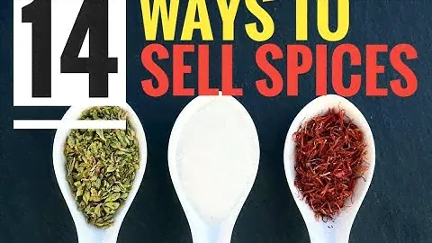 Spice Business Startup Tutorial [ 14 Ways To Sell Spices ] Selling Spices from home