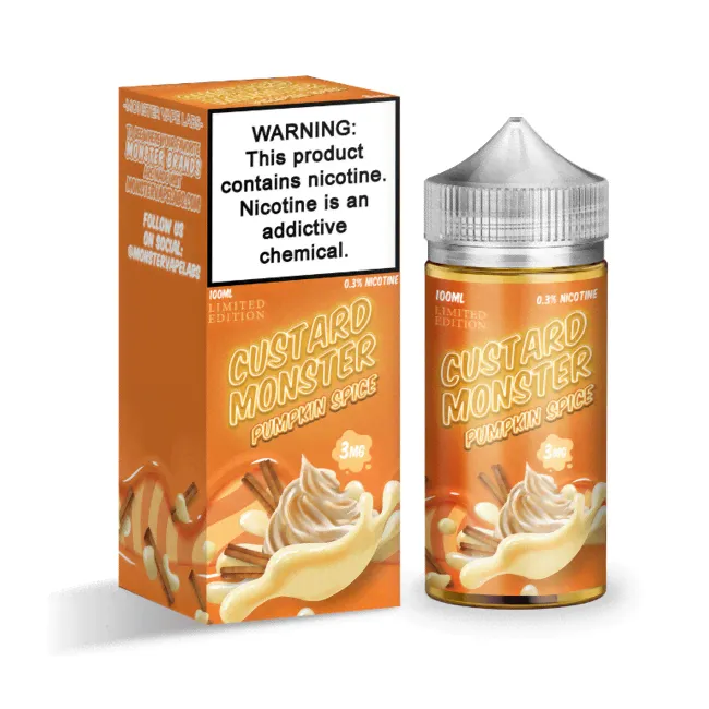Жидкость Custard Monster Pumpkin Spice 100мл
