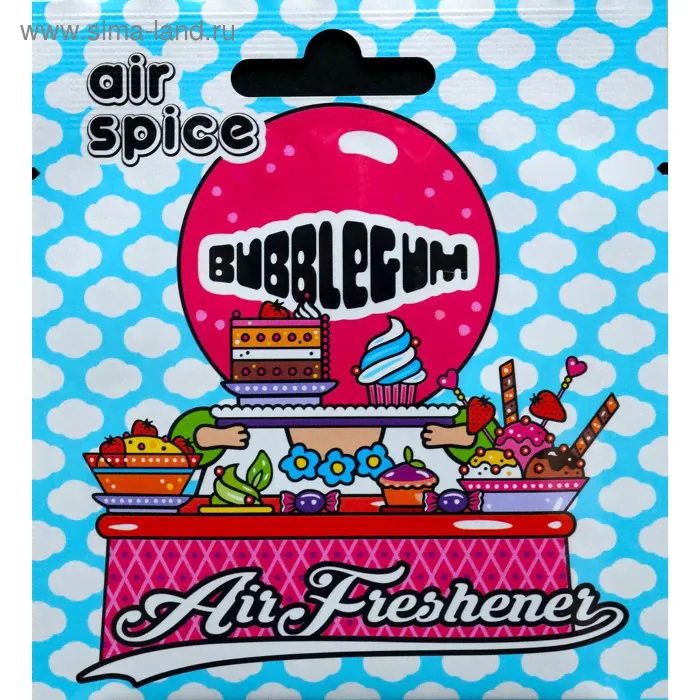 Ароматизатор подвесной Air Spice, Жевательная резинка-0