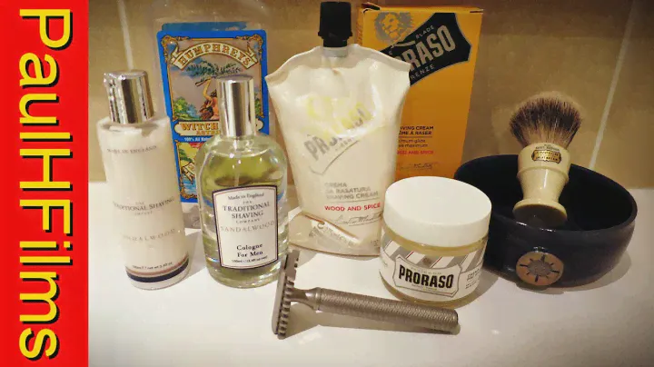Christopher Bradley "Karve" DE Razor | Proraso Wood & Spice Shaving Cream