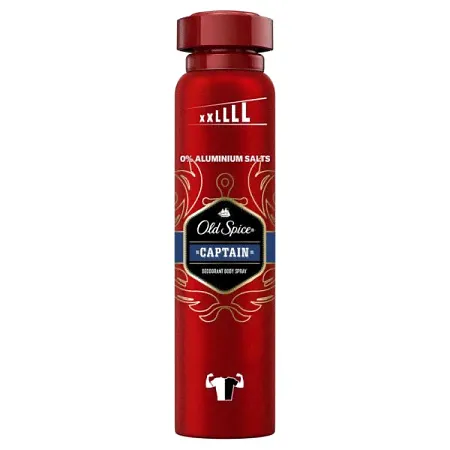 OLD SPICE Аэрозольный дезодорант-антиперспирант Captain 250мл