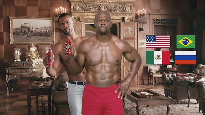 Old Spice "Interruption" in 4 different languages