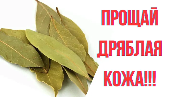 ЛАВРОВЫЙ ЛИСТ для ЛИЦА! Исчезнут даже Самые Глубокие МОРЩИНЫ ! Упругая и нежная Кожа после 50-ти лет