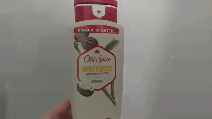 In Hand Review of Old Spice Moisturize Body Wash with Shea Butter