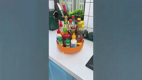 Rotating Kitchen Storage Rack