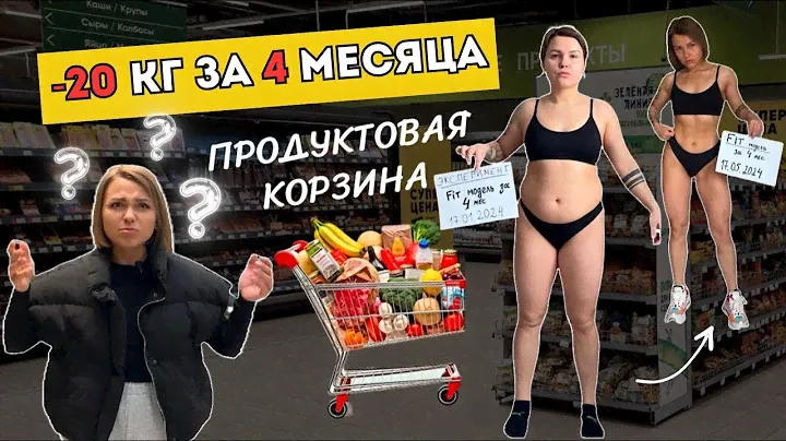 Продуктовая корзина -20 КГ за 4 месяца! Похудела на колбасе? Чем добрать белок? БЖУ продуктов