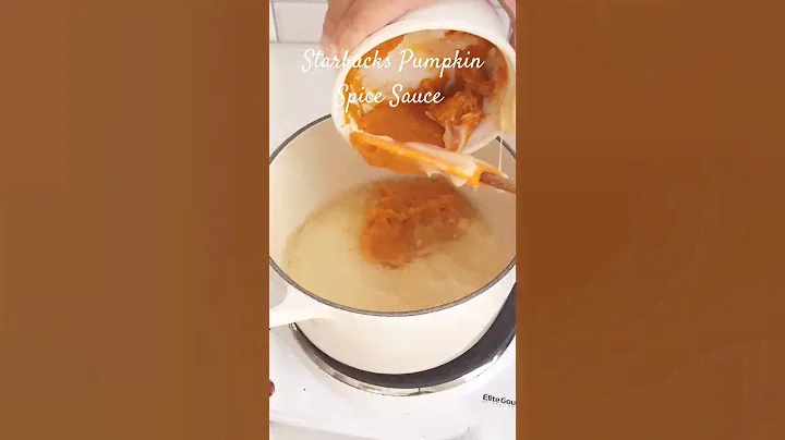 Starbucks Pumpkin Sauce - Copycat Syrup (RECIPE IN COMMENTS)