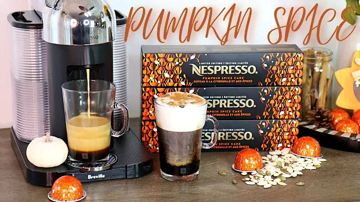 Nespresso Pumpkin Spice Cake Review || Pumpkin Spice Cake Viennois Recipe | Fall Special Edition