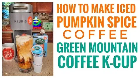 How To Make Pumpkin Spice Iced Coffee in Keurig K-Slim + Iced Coffee Maker