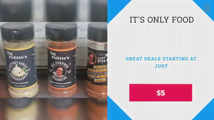 Buy Gourmet Spices Online | It's Only Food w/Chef John Politte