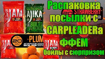 Распаковка посылки ФФЕМ с сайта Карплидер варённые бойды super jam ajika бойлы с плесенью