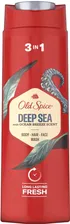 Гель для душа и шампунь Old Spice Deep sea 400мл