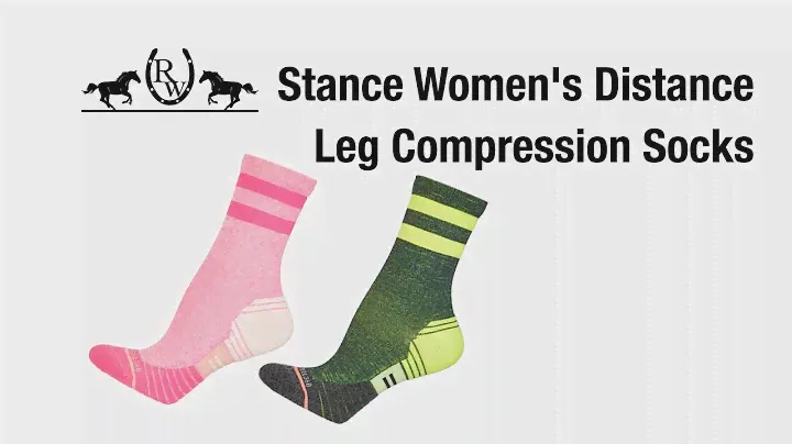 Stance Women's Distance Leg Compression Crew Socks